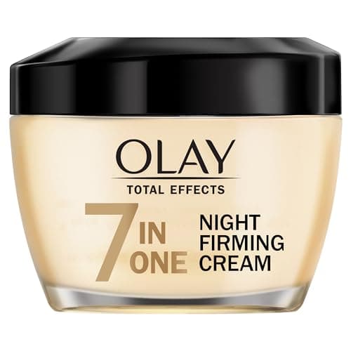 Olay Total Effects Night Firming Cream Multi-Benefit Face Moisturizer, 1.7 oz