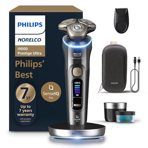 Philips Norelco i9000 Prestige Ultra Rotary Electric Shaver, Model XP9402/86