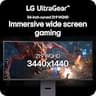 LG UltraGear 34G600A-B 34-Inch WQHD 160Hz 1800R Curved Ultrawide Gaming Monitor