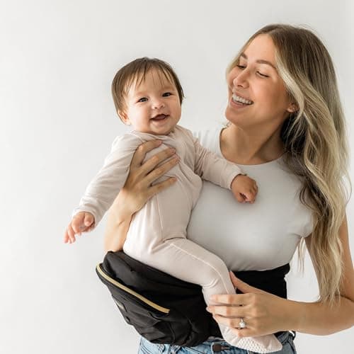 Tushbaby Original Hip Seat Baby Carrier with Ergonomic Memory Foam Seat