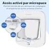 PetSafe Microchip Cat Door, 40-Pet Capacity with 4-Way Manual Locking