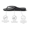 Archies Orthotic Arch Support Men's Flip Flop with Custom Closed-Cell Foam