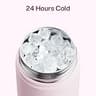 ENCOOL 26 oz Insulated Stainless Steel Water Bottle with Foldable Handle