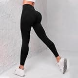 Plus Size High Waisted Anti-Cellulite Compression Running Workout Pants