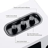 Sanyun SW208 3-Inch Active Bluetooth 5.0 Bookshelf Speakers with 24-bit DAC