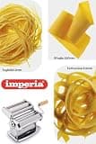Imperia Heavy-Duty Steel Manual Pasta Maker Machine for Traditional Italian Meals