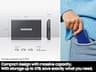 Samsung T7 1TB Portable Solid State Drive - 1050MB/s USB 3.2 Gen 2 External