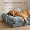Comfort Expression Extra Large Orthopedic Dog Bed with Removable Custom Comfort Bolsters