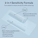 Auraglow 8% Hydrogen Peroxide Sensitive Teeth Whitening Strips, 14 Treatments