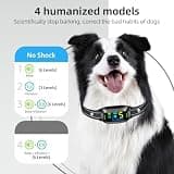 FAFAFROG Automatic Dog Bark Collar with Smart Detection and Color Display