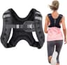 Henkelion Fixed Weight Vest for Women and Men with Iron Pellet Filling (12 lbs)