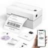 KNAON Bluetooth Thermal Shipping Label Printer with Built-in USB Flash Drive