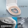 TOTO WASHLET C5 Electronic Bidet Toilet Seat with PREMIST and EWATER+ Wand