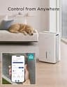 Midea 4,500 Sq. Ft. 50-Pint Smart Dehumidifier with Built-in Condensate Pump