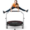 BCAN 40-Inch to 48-Inch Foldable Mini Fitness Rebounder with Adjustable Handle