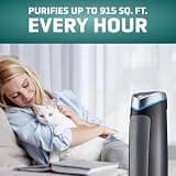 GermGuardian AC5250PT 5-in-1 True HEPA Air Purifier with UV-C Treatment