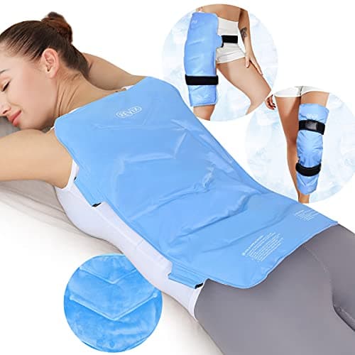 REVIX XXL Full Back Medical-Grade Gel Wrap for Spine & Shoulder Coverage