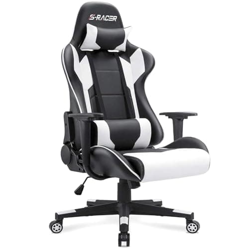 Homall Classic High Back Racing Style PU Leather Computer Gaming Desk Chair