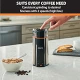 KRUPS Ultimate Silent Vortex Blade Coffee Grinder with 12-Cup Capacity