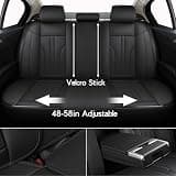 MINGBRON Nappa Leather Waterproof Full Set Universal SUV Car Seat Covers