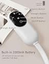 CYTJ Scalp and Eye Massager with Integrated Heat Therapy for Headaches