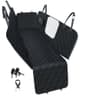 PETICON Premium Waterproof Back Seat Dog Hammock with Breathable Mesh Window