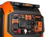 WEN 6800-Watt Dual Fuel RV-Ready Electric Start Portable Inverter Generator Series