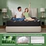 BEDLORE Pillow Top Mattress Topper, Breathable Bamboo Viscose, King Size