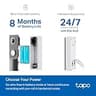TP-Link Tapo 2K+ Smart Video Doorbell D225 with 180-Degree Field of View