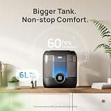 Dreo Smart 6L Top Fill Supersized Cool and Warm Mist Humidifier for Bedrooms
