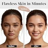 Jerome Alexander My Color Self-Adjusting Anti-Aging Foundation with Brush