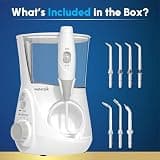 Waterpik Aquarius WP-660 Countertop Water Flosser with 10 Pressure Settings