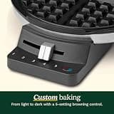 Cuisinart WMR-CAP2 Round Classic Waffle Maker with 5-Setting Browning Control
