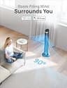 DREO 40-Inch Smart Tower Fan with Alexa Integration and Mobile App Controls