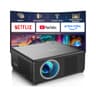 CiBest Mini Portable Projector with 1080P Full HD, WiFi, Bluetooth & Electric Focus