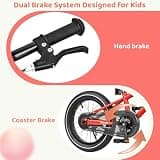 Viyazaba 2-in-1 Convertible Kids Training Bike with Removable Pedal Kit