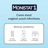 Monistat 1-Day Miconazole Ovule Insert with External Itch Relief Cream