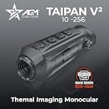 AGM Taipan V2 10-256 Thermal Imaging Monocular with Removable Battery and 500-Yard Range