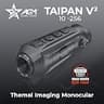 AGM Taipan V2 10-256 Thermal Imaging Monocular with Removable Battery and 500-Yard Range