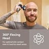 Philips Norelco Head Shaver Pro 9000 Series Wet & Dry Electric Shaver (HS9980/40)