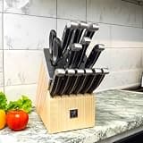 Henckels Statement 14-Piece Self-Sharpening Stainless Steel Knife Block Set