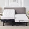 Quilted Microfiber Split King Waterproof Mattress Protector Pad (2-Pack)