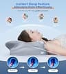 Ultra Pain Relief Ergonomic Contour Memory Foam Cooling Pillow for Neck Support