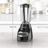 Black+Decker 550W 10-Speed Countertop Blender with 6-Cup Glass Pitcher
