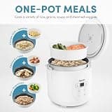 Aroma Housewares ARC-914D Digital Rice Cooker and Food Steamer, 4-Cup