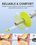 Anykit Premium Digital Otoscope with 4.5-Inch Screen and 6 LED Lights