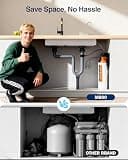 Frizzlife M800 Non-Electric Tankless Reverse Osmosis Water Filter System