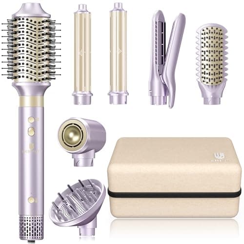 webeauty 7-in-1 Dual Voltage Hot Air Styler with High-Speed 110k Motor