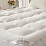 Bedlore Thick Bamboo Viscose Pillow Top Mattress Pad with Deep Pocket