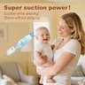 Rabbitcozy Vacuum Baby Hair Clippers Silent Haircut Trimmer Dual-Motor